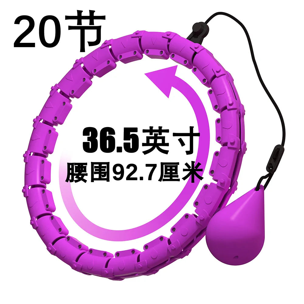 Classic gravity ball hula hoop, specially for ladies, a magic tool for slimming the waist