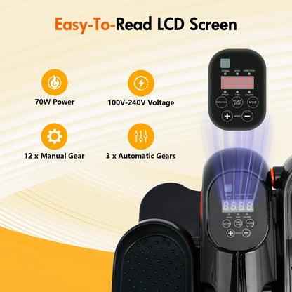 Portable Electric Elliptical Pedal Exerciser