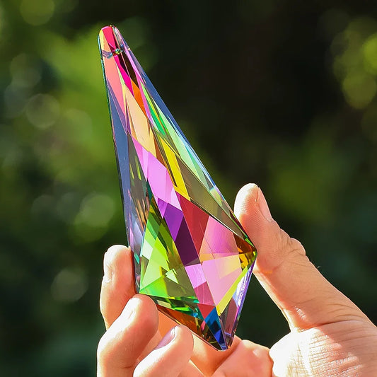 Arrow Suncatcher Crystal Hanging Windows Garden Decor Glass Prisms Sunshine Catcher Rainbow Maker