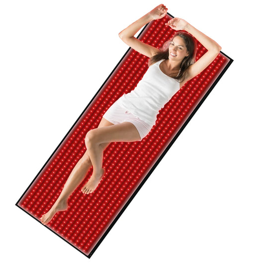 Red Light Full Body Mat Blanket Heat Promotes Circulation Relaxes Whole Body