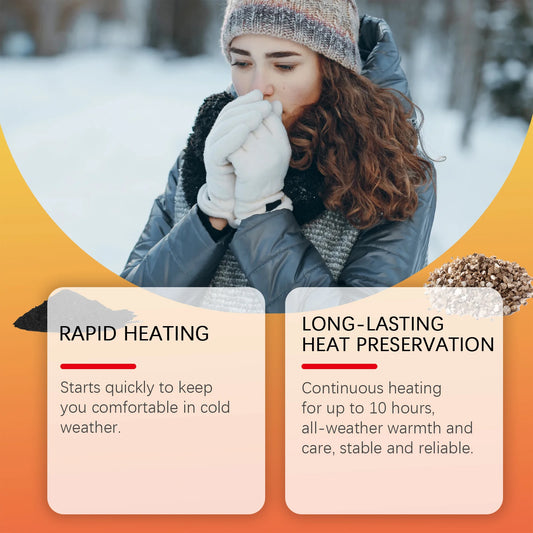 Self-Heating Body and Hand Warmer Pads