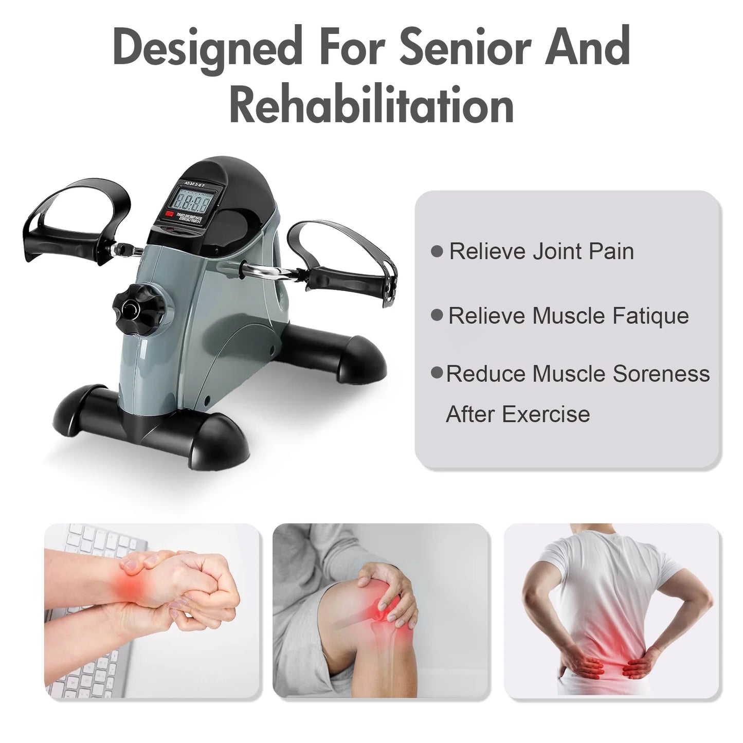 Mini Pedal and arm Exerciser