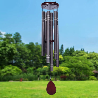 Deep Tone Memorial Wind Chime for Loved Ones, Sympathy Gift for Garden and Patio Decor