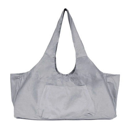 Canvas Yoga Mat Bag Storage Pouch Sports Tote Training Shoes Pocket