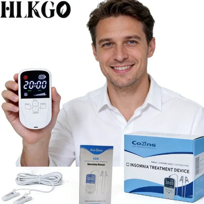 Home Brain Therapy Device Vagus Nerve Stimulation Ear Clip for Anxiety Stress Depression
