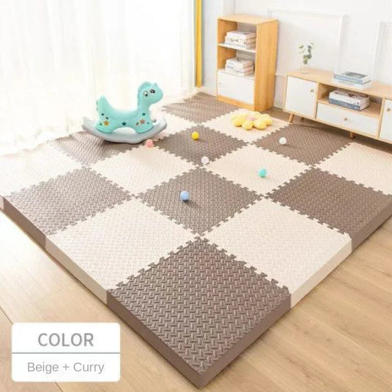 High-density EVA Foam Mat Kids Floor Padding Waterproof Workout Mats Non-Slip Splicing Rugs