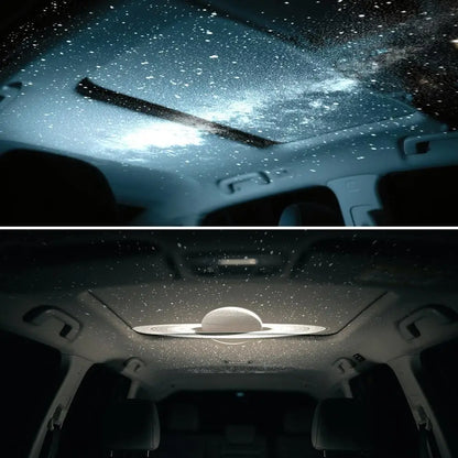 Cool White Dimmable Night Sky Projection Lamp Showing Galaxy Stars