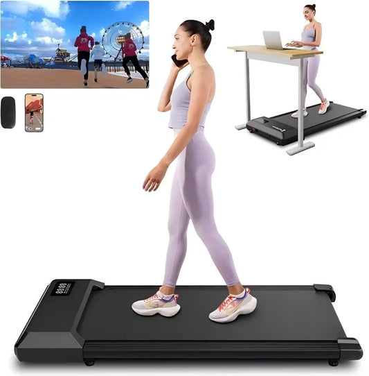 Home/Office mini Treadmills for Small Spaces with APP & Remote Control