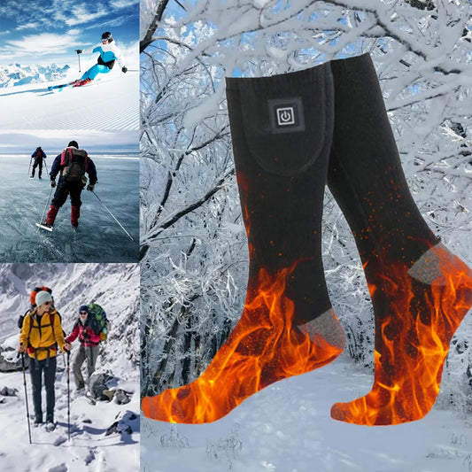 Electric Heated Cycling Camping Skating Foot Warmers
