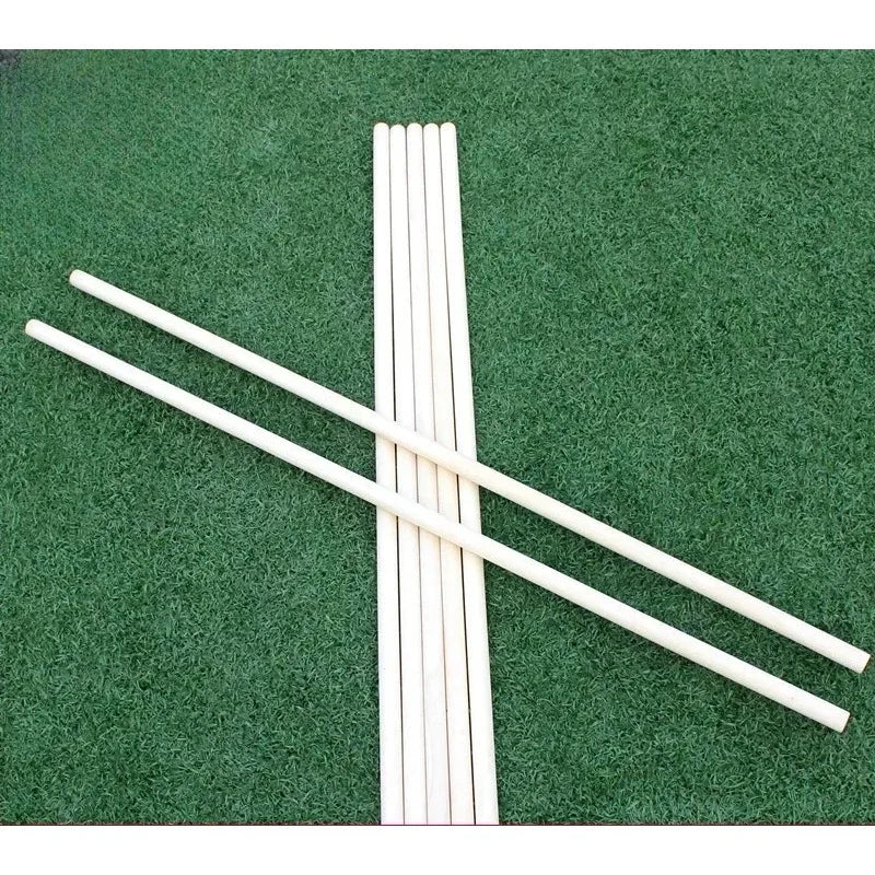 White Wax Martial Arts Tai Chi Solid Wooden Stick
