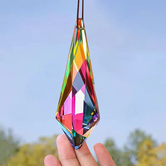 Arrow Suncatcher Crystal Hanging Windows Garden Decor Glass Prisms Sunshine Catcher Rainbow Maker