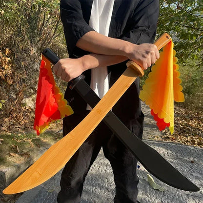 Bamboo Ancient Martial Arts Practice Knife