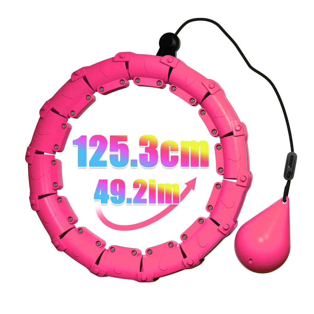 Classic gravity ball hula hoop, specially for ladies, a magic tool for slimming the waist