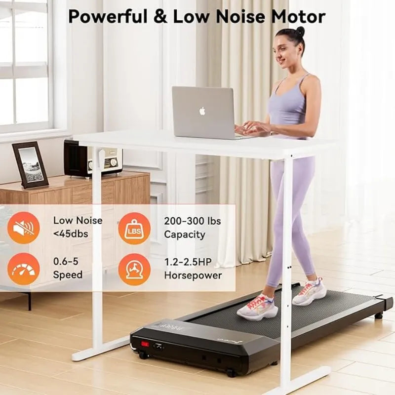 Home/Office mini Treadmills for Small Spaces with APP & Remote Control